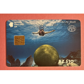 Belize BZ $10 Snorkeller at...