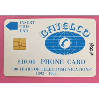 Bahamas 10$ Batelco "100...