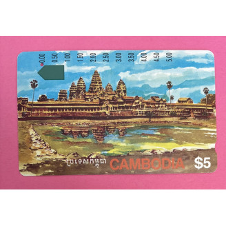 Cambodge 5$ Cambodia...