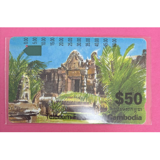 Cambodge 50$ Cambodia  site...