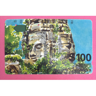 Cambodge 100$ Monument...