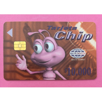 Colombie $10.000 Tarjeta...