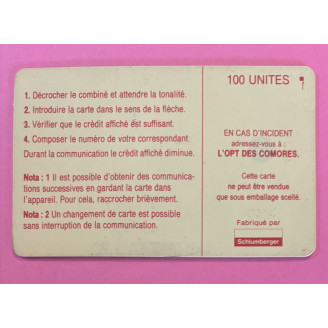 Comores 100 Unités OPT