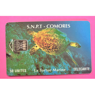 Comores 50 Unités  S.N.P.T...
