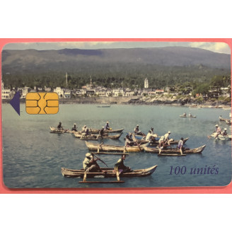 Comores 100 Unités Barques...