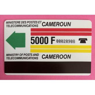 Cameroun 5000 F Ministère...