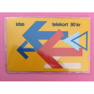 Danemark 90 kr ktas TELEKORT