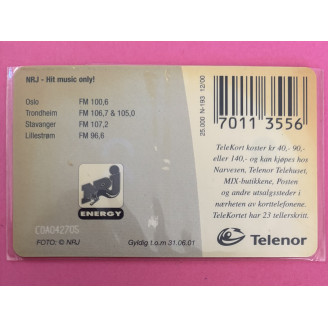Danemark NOK 40 Telenor...