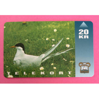 Danemark  20 Kr Telekort...