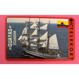Danemark  5 Kr Telekort...
