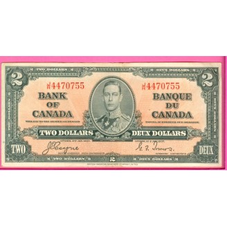 Canada P.59a 2 Dollars Etat...