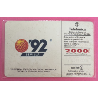 Espagne 2000 Pesetas...