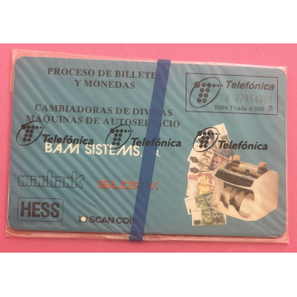 Espagne, Telecarte, 4000...