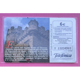 Espagne, Telecarte, 6 €...