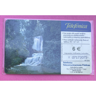 Espagne, Telecarte, 6 €...