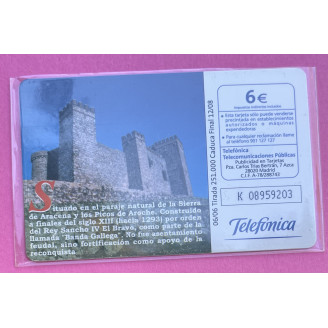 Espagne, Telecarte, 6 €...