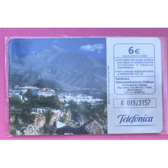 Espagne, Telecarte, 6 €...