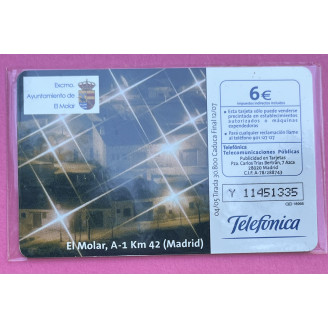 Espagne, Telecarte, 6 €...