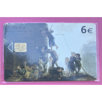 Espagne, Telecarte, 6 €...