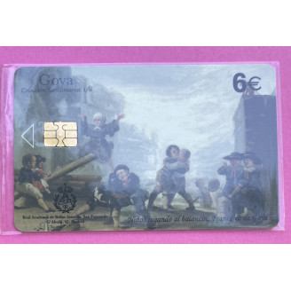 Espagne, Telecarte, 6 €...