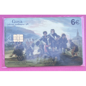 Espagne, Telecarte, 6 €...