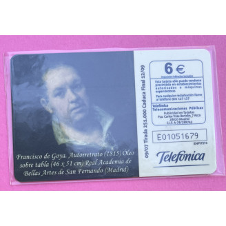 Espagne, Telecarte, 6 €...