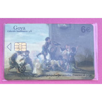 Espagne, Telecarte, 6 €...