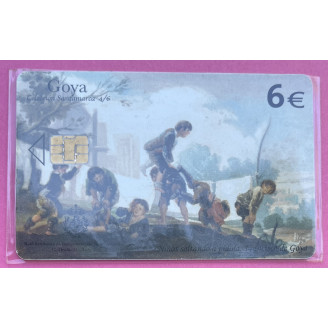 Espagne, Telecarte, 6 €...