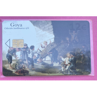 Espagne Telecarte 12 € vide...