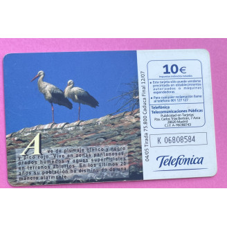 Espagne Telecarte 10 € vide...