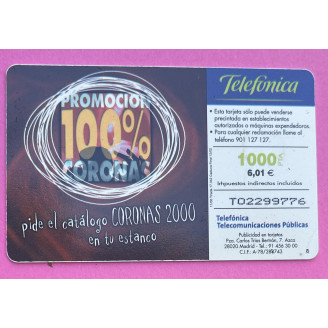 Espagne Telecarte 1000 Pta...