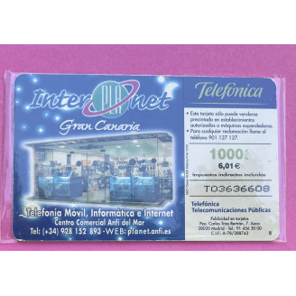 Espagne Telecarte 1000 Pta...