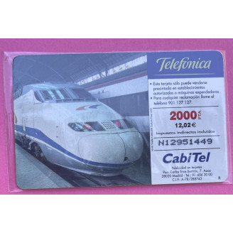 Espagne Telecarte 2000 Pta...