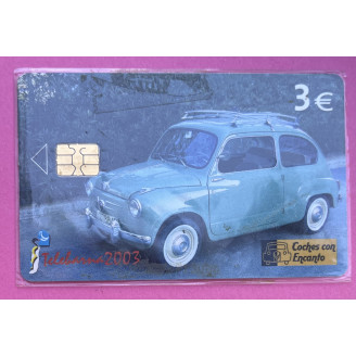 Espagne Telecarte 3€ vide...