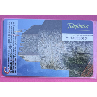 Espagne Telecarte 3€ vide...