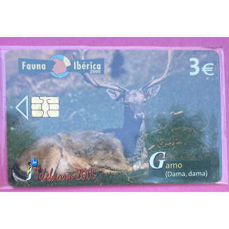 Espagne Telecarte 3€ vide...