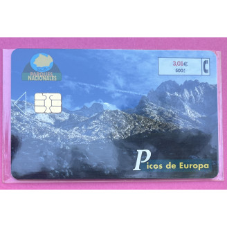 Espagne télécarte 3,01€ 500...