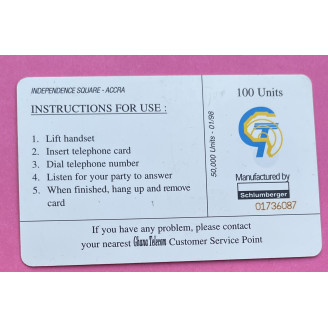 Telecartes 100 unités vide...