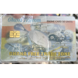 Ghana Telecartes 50 unités...