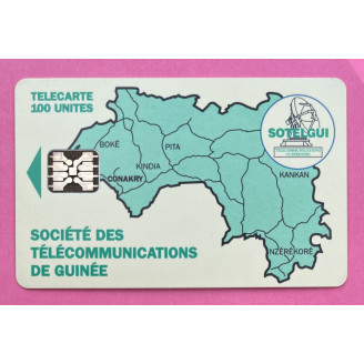 Guinée Telecartes 100...