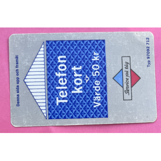 Finlande Telecarte 50 Kr...