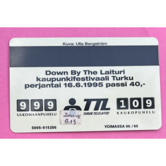 Finlande Télécarte pub