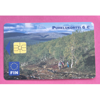 Finlande Télécarte 6€...