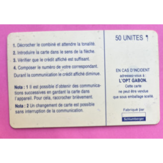 Gabon Telecarte 50 unités...