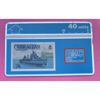 Gibraltar Telecarte 40...