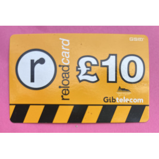 Gibraltar Telecarte 10 £...