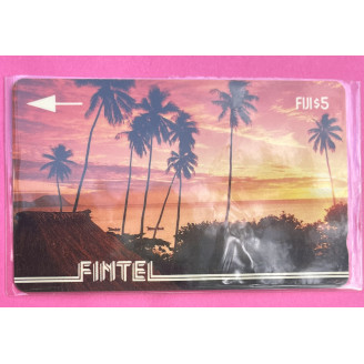 Fidji Telecarte 5 $ vue,...