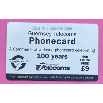 Guernesey Telecartes 9£...
