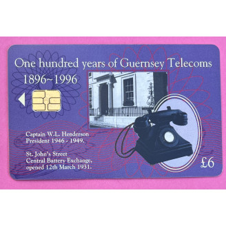 Guernesey Telecartes 6£...