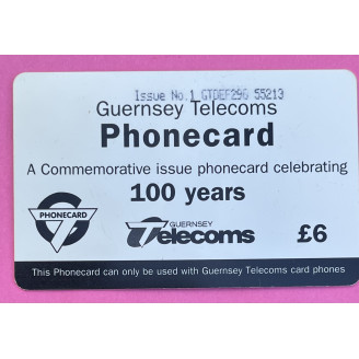 Guernesey Telecartes 6£...